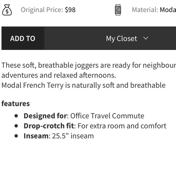 Lululemon Every moment stretch crop pants G73 - Picture 6 of 16